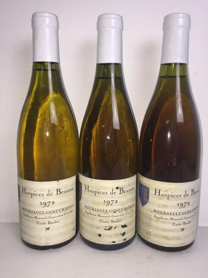 3 Blle MEURSAULT GENNEVRIERES DES HOSPICES...