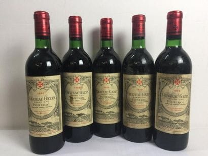 5 Blle Château GAZIN (Pomerol) 1970 - Be...