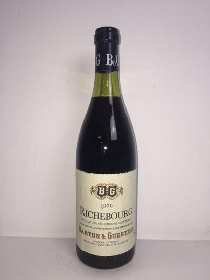 1 Blle RICHEBOURG (Barton & Guestier) 1970...