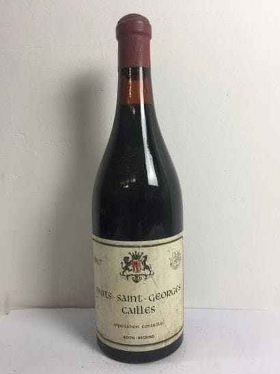 1 Blle NUITS SAINT GEORGES LES CAILLES (Born-Hecking)...