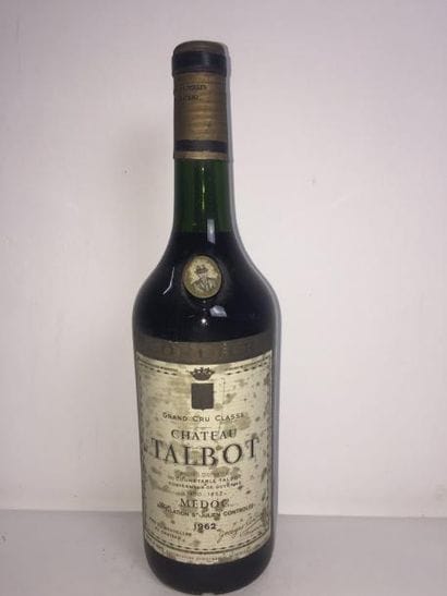 1 Blle Château TALBOT (St Julien) 1962 -...