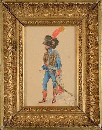 Léon ROUFF. Ecole française du XIXe siècle....