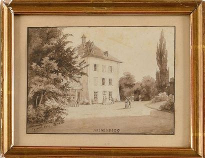 Thomas BIRCH (1779-1851) attribué à « Parc...