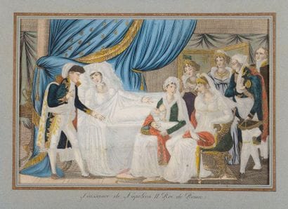 Naissance de Napoléon II, Roi de Rome. »...