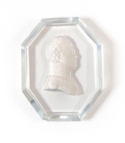 Le Tsar Alexandre 1er, en uniforme. » Profil...