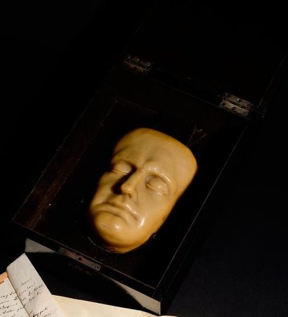 L’EMPEREUR NAPOLEON Ier Masque mortuaire...