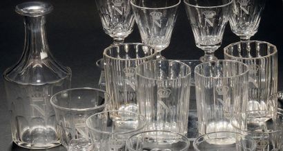 SERVICE DE L’EMPEREUR NAPOLEON III Carafe...