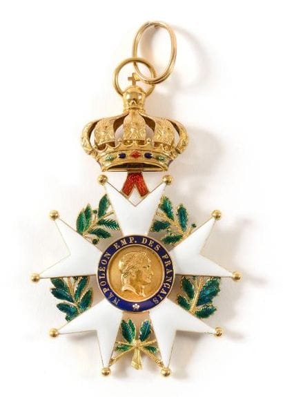 FRANCE ORDRE DE LA LEGION D’HONNEUR, institué...