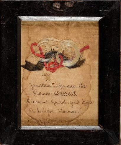 Reliques du Général Dessaix « Immortelles...