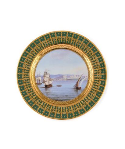 Assiette au modèle des assiettes du service...