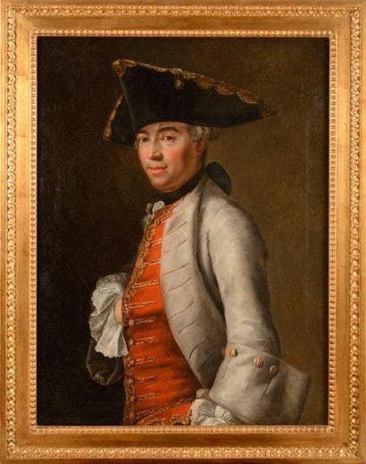 Ecole française du XVIIIe siècle. « Portrait...
