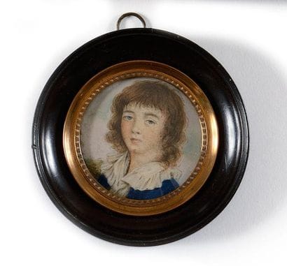 Ecole Française du XIXe siècle « Portrait...