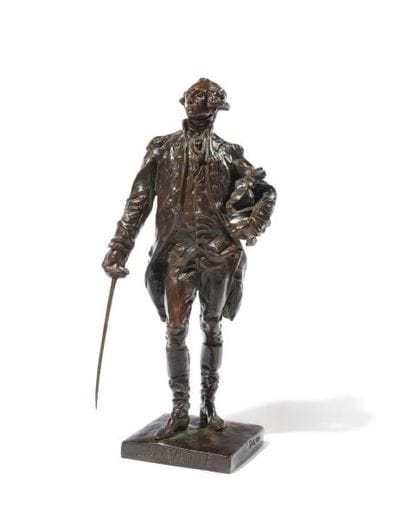 Aimé-Jules DALOU (1838-1902). « Le général...