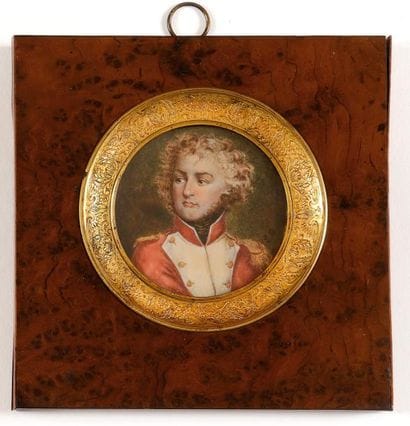 Ecole française du XXe siècle. « Le général...