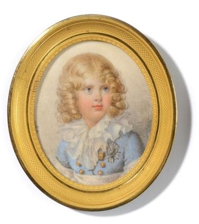 Frédéric Millet (1786-1859) Portrait du Roi...