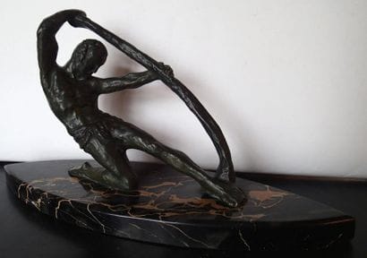 Michel DECOUX (1837-1924) L'Homme à l'arc...