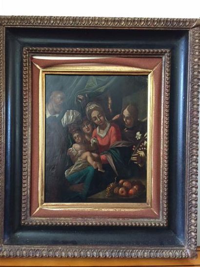 Dans le goût de Hans Von AACHEN Vierge à...