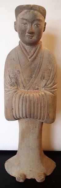 CHINE EPOQUE TANG (618-907) Dame de cour...