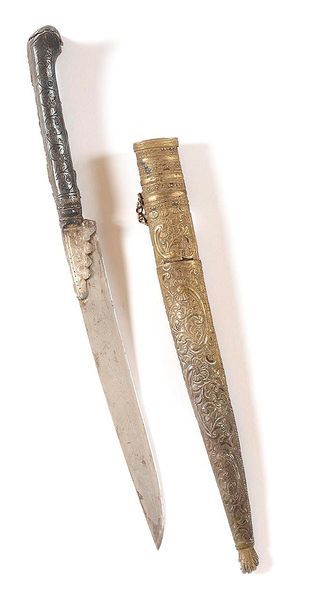 COUTEAU YATAGAN BITCHAQ OTTOMAN (BALKANS)....