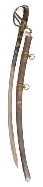 SABRE D’OFFICIER DE CAVALERIE LEGERE A LA...