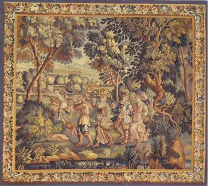 Tapisserie d'AUBUSSON (France) Les fêtes...
