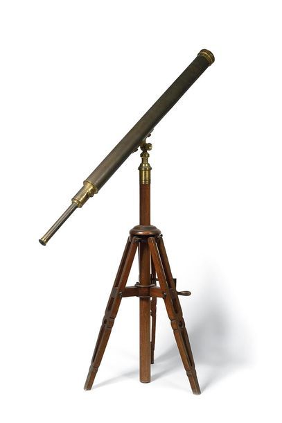 IMPORTANTE LUNETTE ASTRONOMIQUE Corps en...