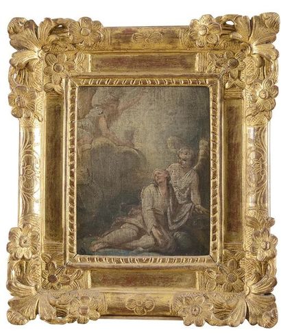 ECOLE FRANCAISE vers 1770, entourage de Jean-Jacques...