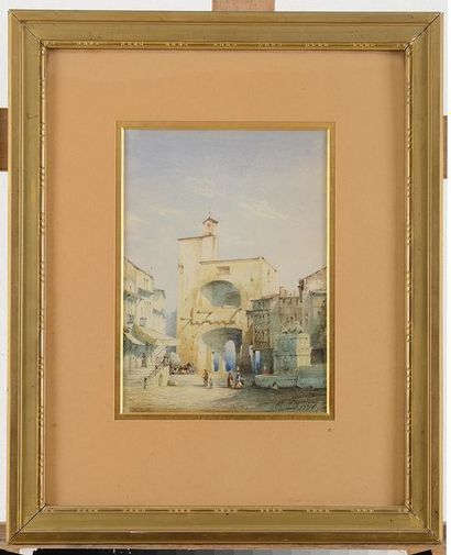 Laurent Hippolyte LEYMARIE (1809-1844) Vue...