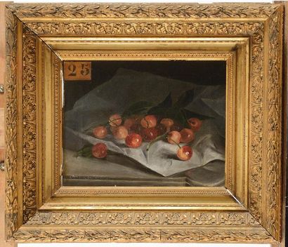 Ecole française du XIXe siècle Nature morte...