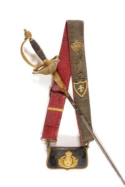GIBERNE D’OFFICIER DES CHEVAUX LEGERS DE...