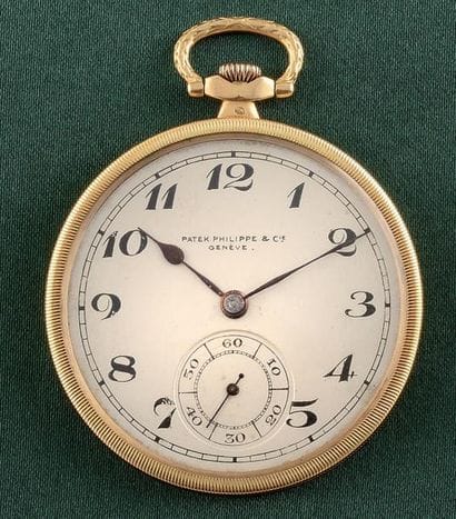 PATEK PHILLIPE

Montre de poche

en or jaune...