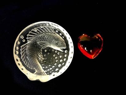 LOT COMPRENANT : -LALIQUE FRANCE Vide-poche...