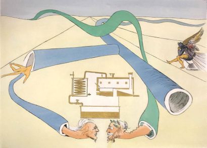 SALVADOR DALI (1904 – 1989) HOMMAGE A LEONARD...