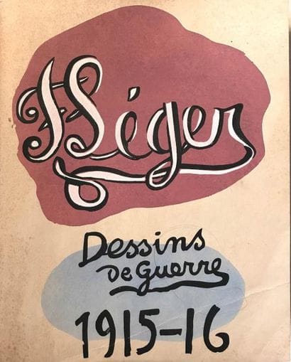 FERNAND LEGER, DOUGLAS COOPER. Dessins de...