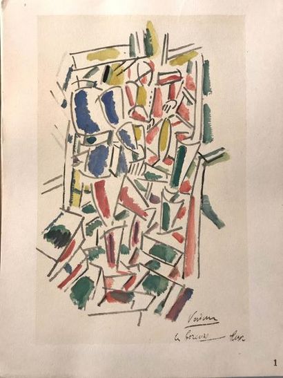 FERNAND LEGER, DOUGLAS COOPER. Dessins de...