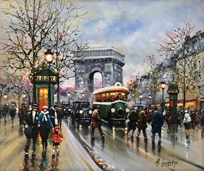 ARMAND LOURENÇO (1925-2004) La place de l’Etoile...
