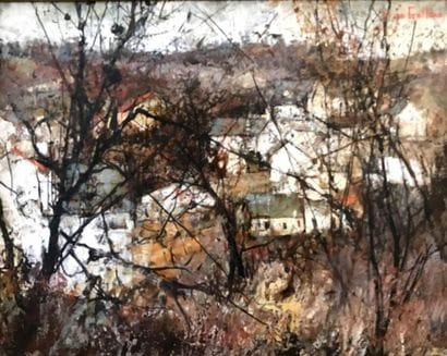 MICHEL DE GALLARD (1921-2007) Paysage de...