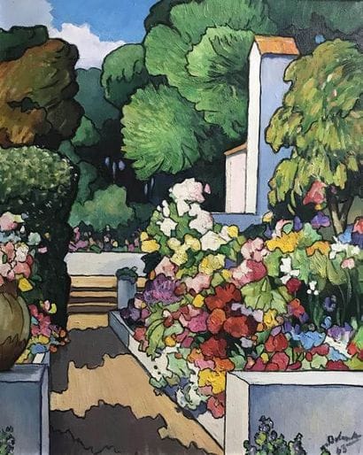 GASTON BALANDE (1880-1971)

Le jardin du...