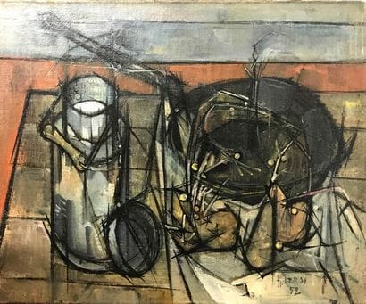 ROGER LERSY (1920-2004) Nature morte Huile...