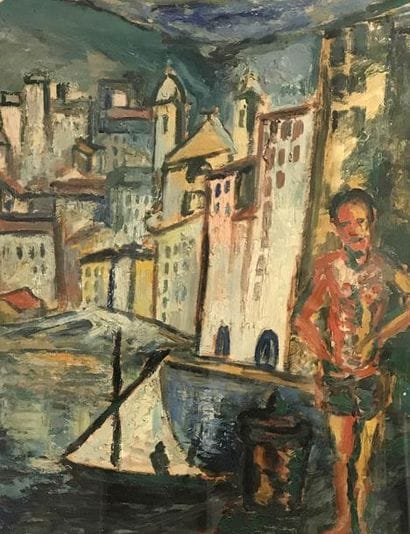 GEORGES GIMEL (1898 - 1962) Bastia, Corse...