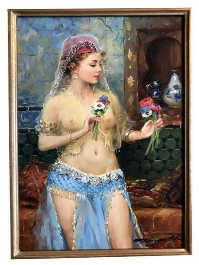 CONSTANTIN RAZOUMOV (Né en 1974) L’odalisque...