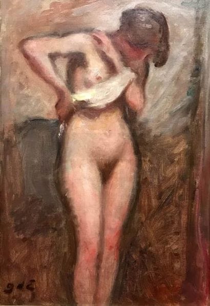 GEORGES D’ESPAGNAT (1870-1950) La toilette...