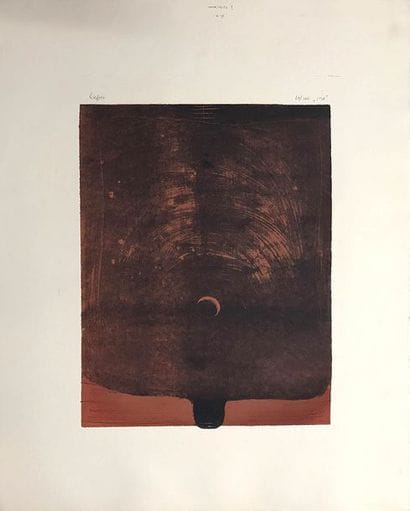 PIERRE SZÉKELY (1923-2001) « Moi » Estampe...
