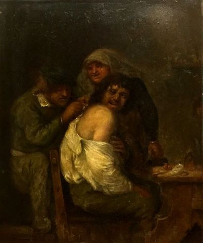 Dans le goût de BROUWER Chez le médecin Huile...
