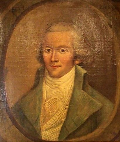 ECOLE FRANCAISE du début XIXème siècle Portrait...
