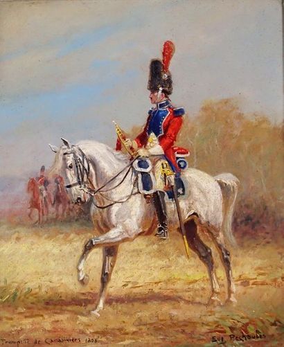 Eugène PÉCHAUBES (1890-1967) Trompette de...