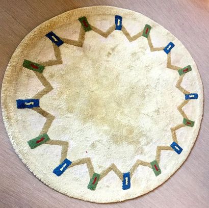 Dans le gout de LELEU Tapis circumlaire en...