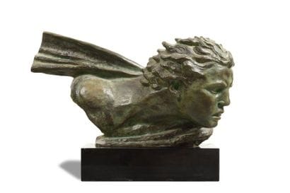 Alexandre KELETY (1874-1940) Buste de Jean...