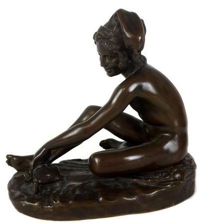 François RUDE (1784-1855) Jeune pêcheur Napolitain...