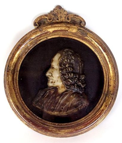Claude Louis DESRAIS (1746-1816) Profil d'homme...